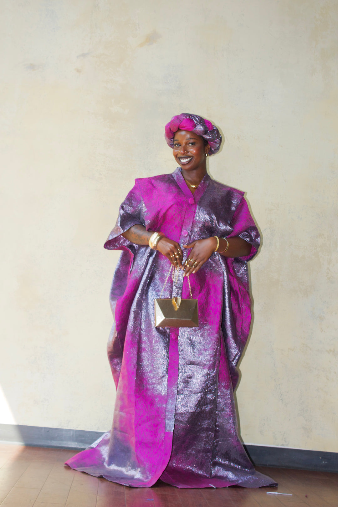 Luxury African rich aunty bubu gown