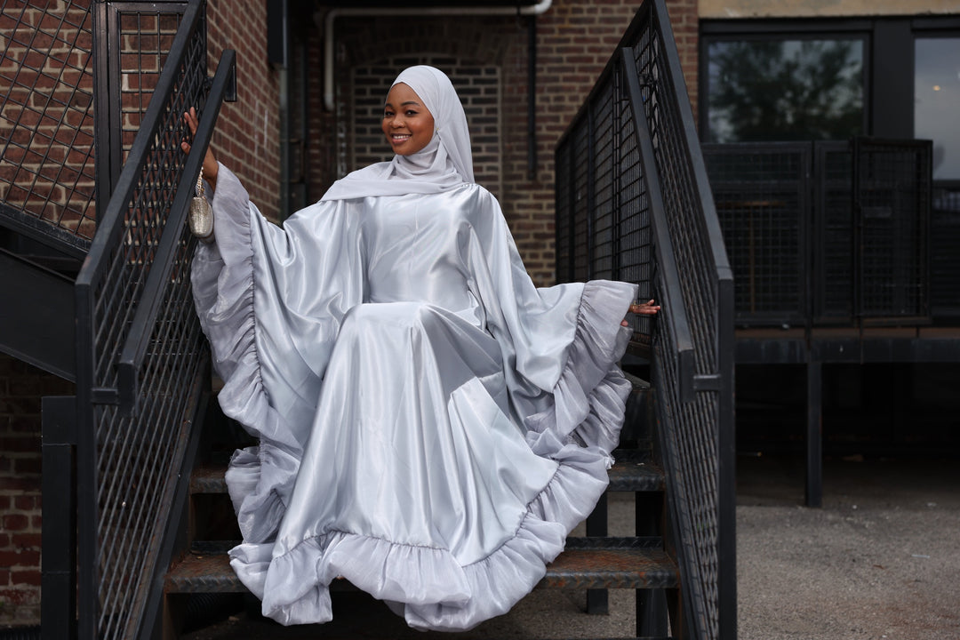 Luxe rich auntie bubu/kaftan gown