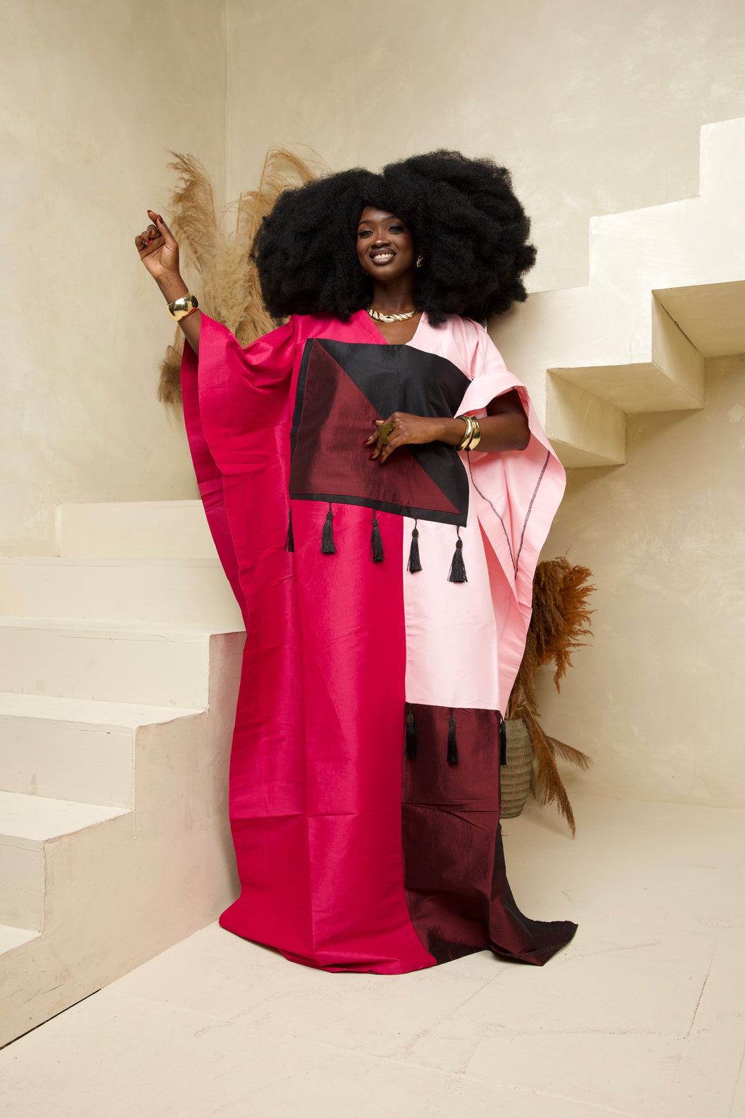 Regal Luxe Premium Taffeta Bubu Gown✨