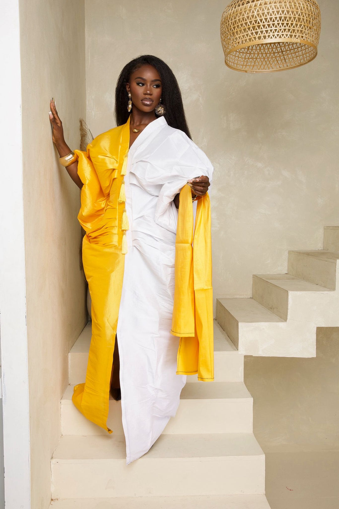 Regal Luxe Premium Taffeta Bubu Gown✨