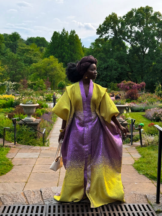 Luxe African rich aunty bubu gown