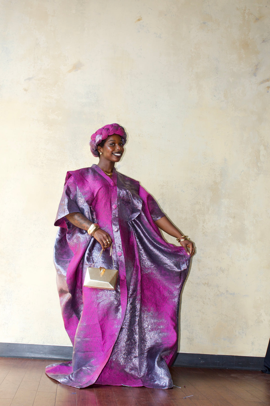 Luxury African rich aunty bubu gown