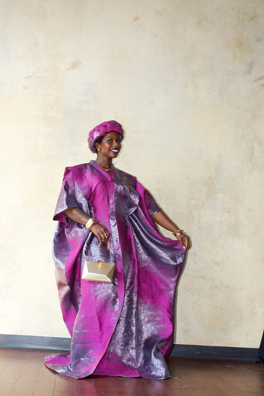 Luxury African rich aunty bubu gown