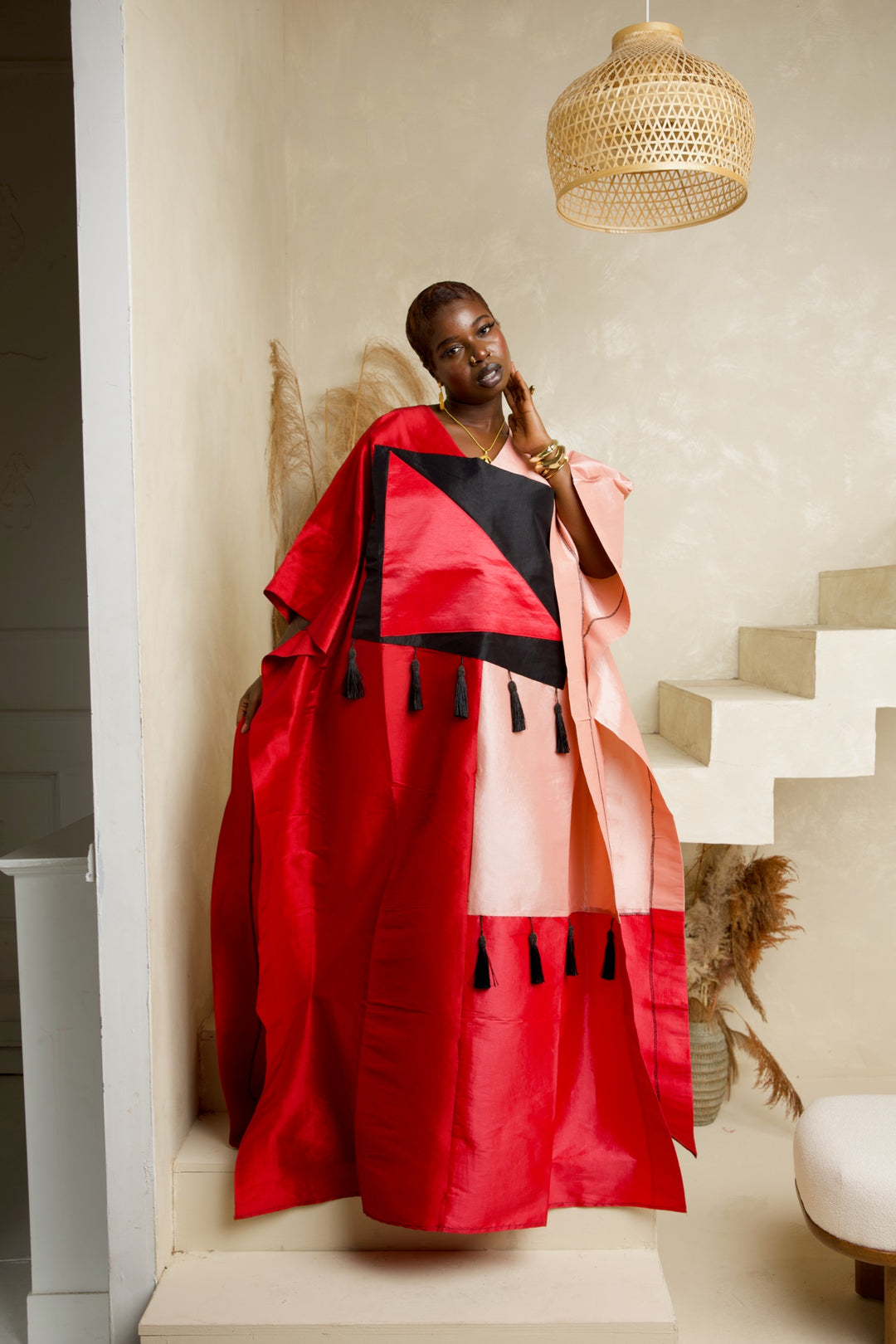 Regal Luxe Premium Taffeta Bubu Gown✨