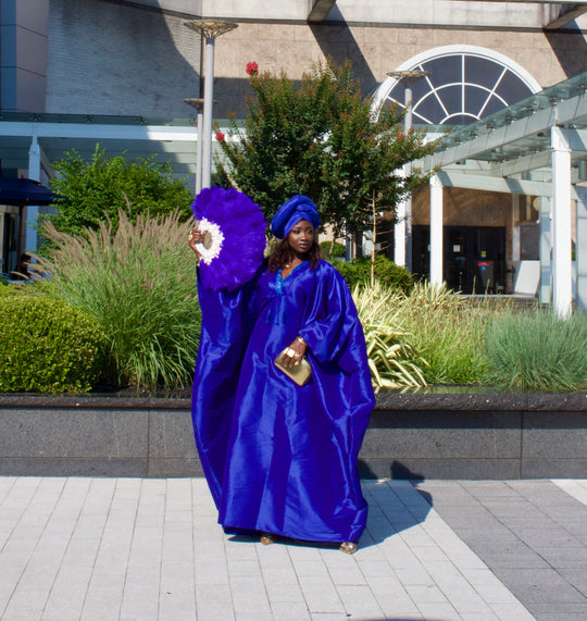 Luxe rich auntie bubu gown