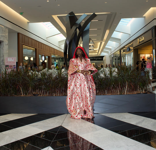 Luxe rich auntie bubu gown.