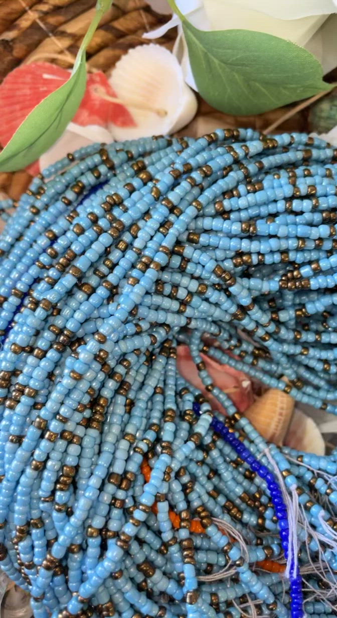 Authentic handmade waist beads from motherland🔥