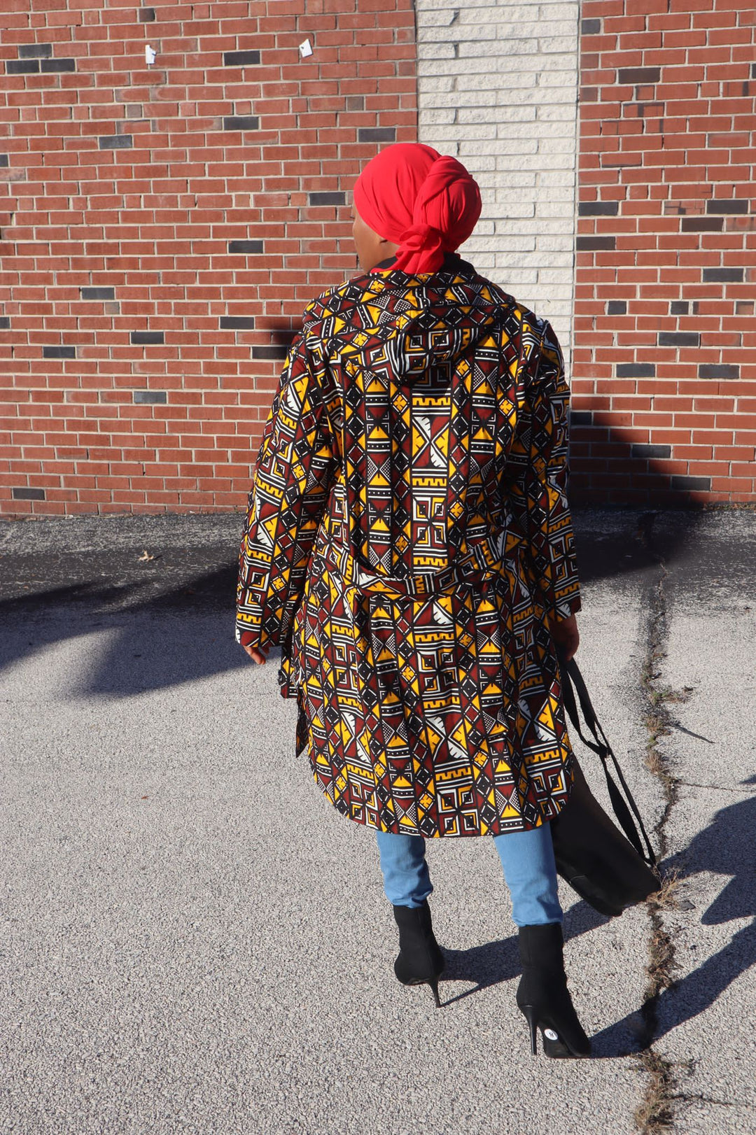 African print unisex hoodie jackets.