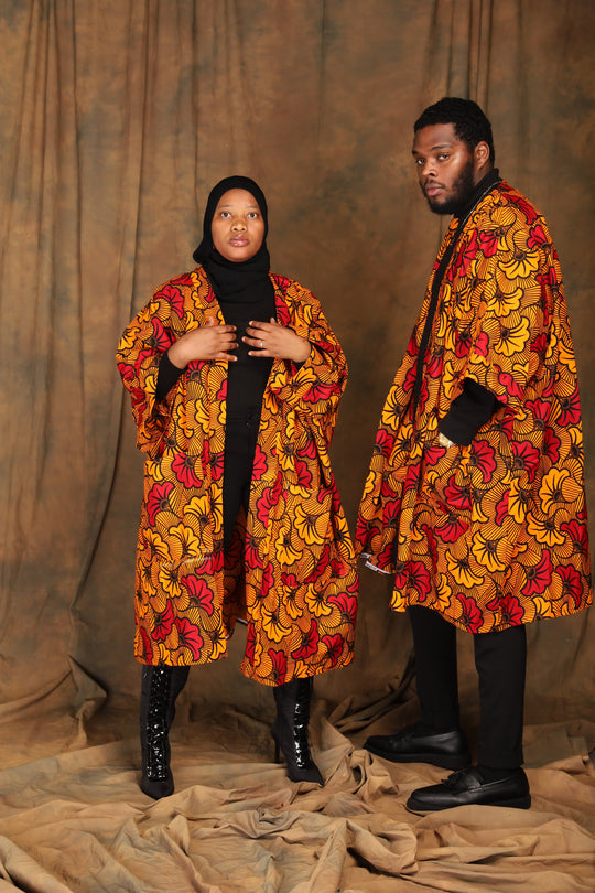 African print unisex oversized kimono💥