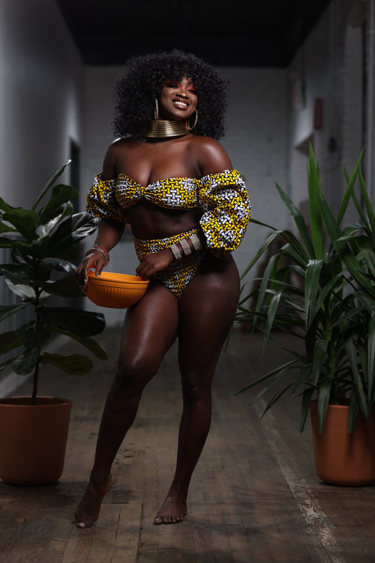 African print Swimwear/Bikini