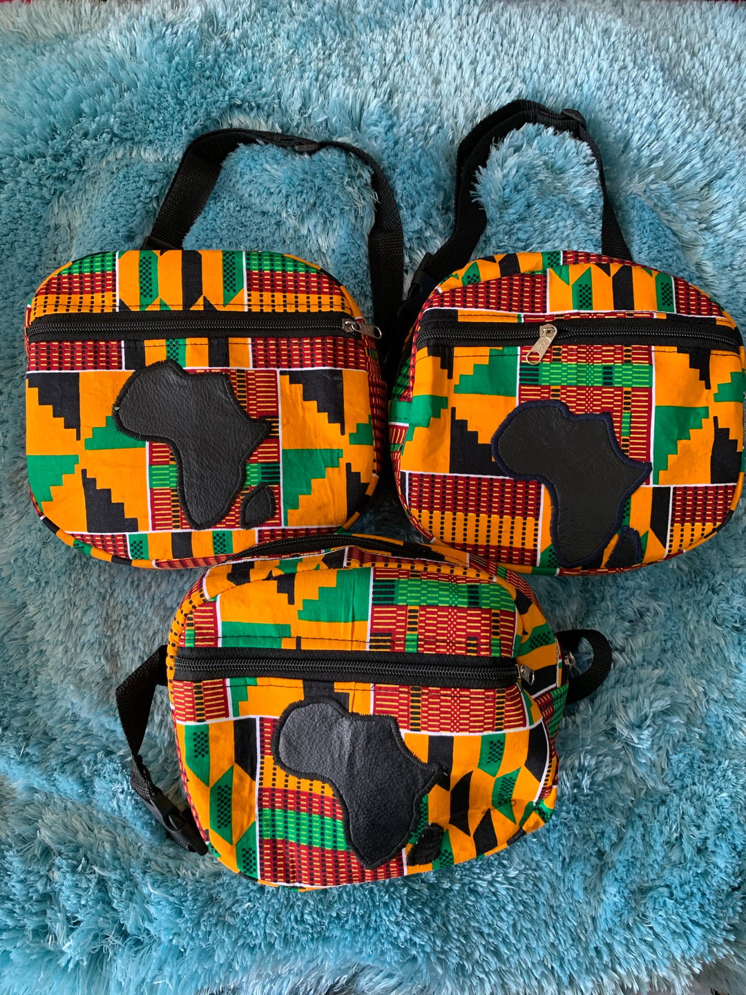 Authentic African Print waist bags - K.D.Kollections Store