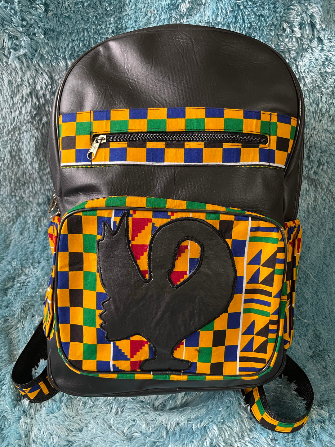 Large African print backpackers🔥