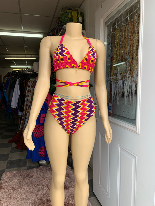 African Print Swimsuit/Bikini - K.D.Kollections Store