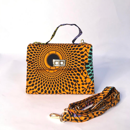 African print handmade handbags