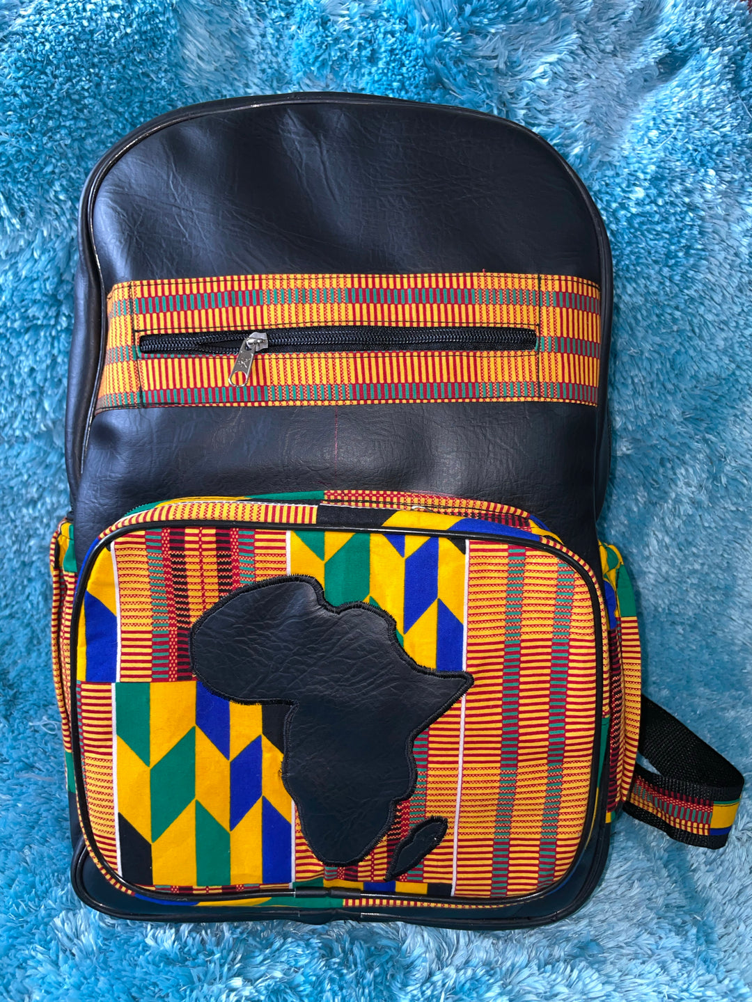 Large African print backpackers🔥