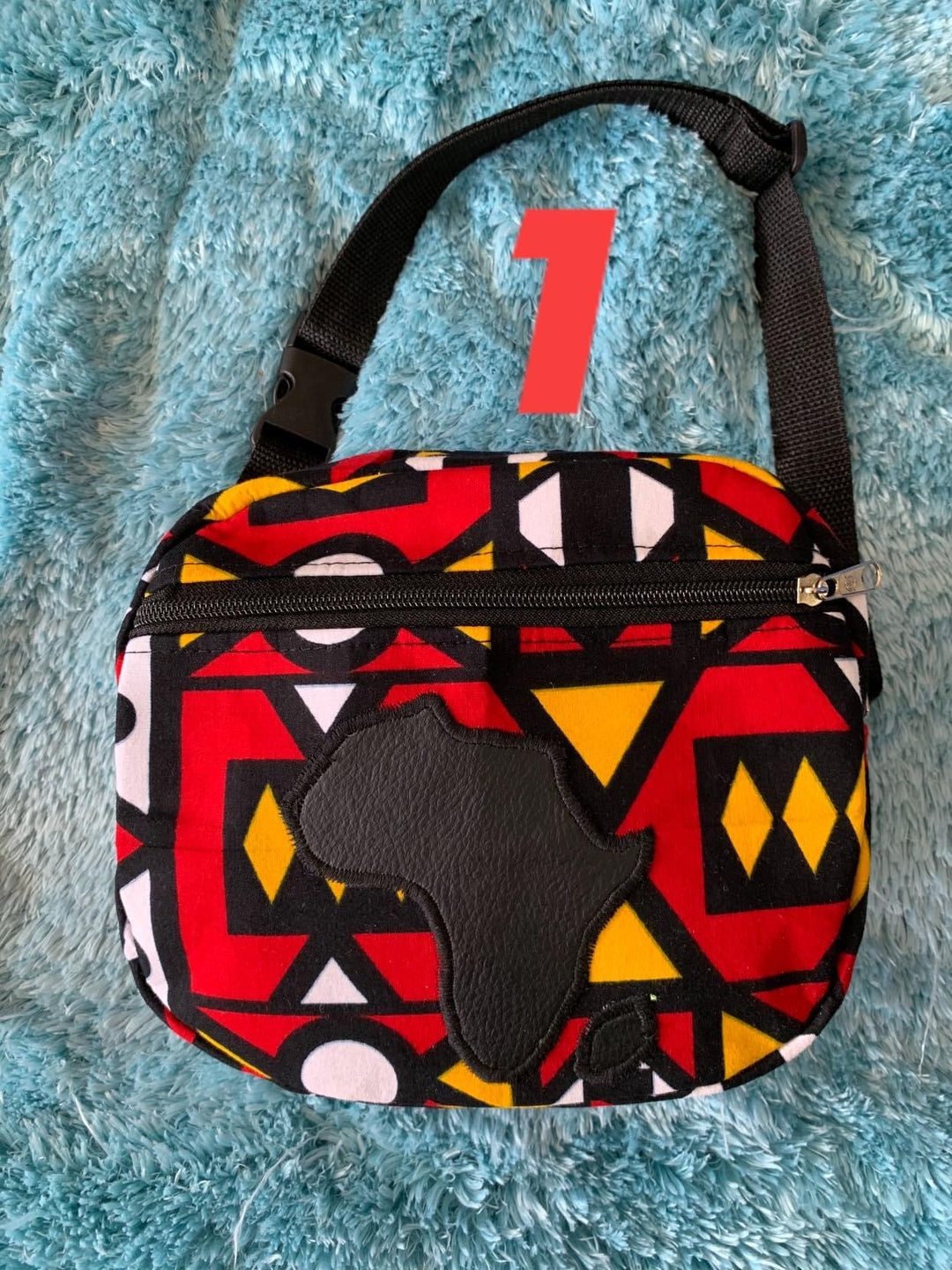 Authentic African Print waist bag - K.D.Kollections Store