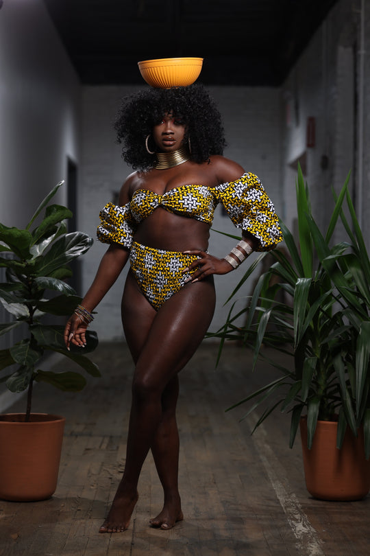 African print Swimwear/Bikini