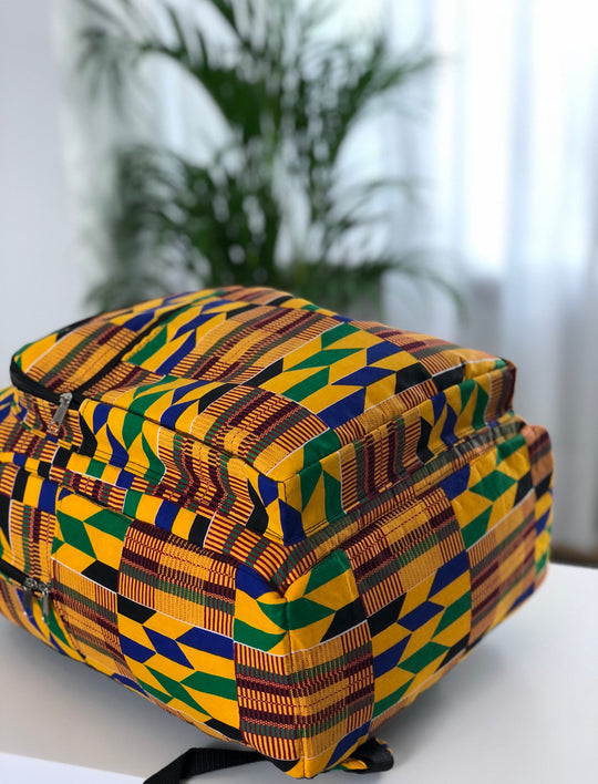 Authentic handmade kente backpack - K.D.Kollections Store