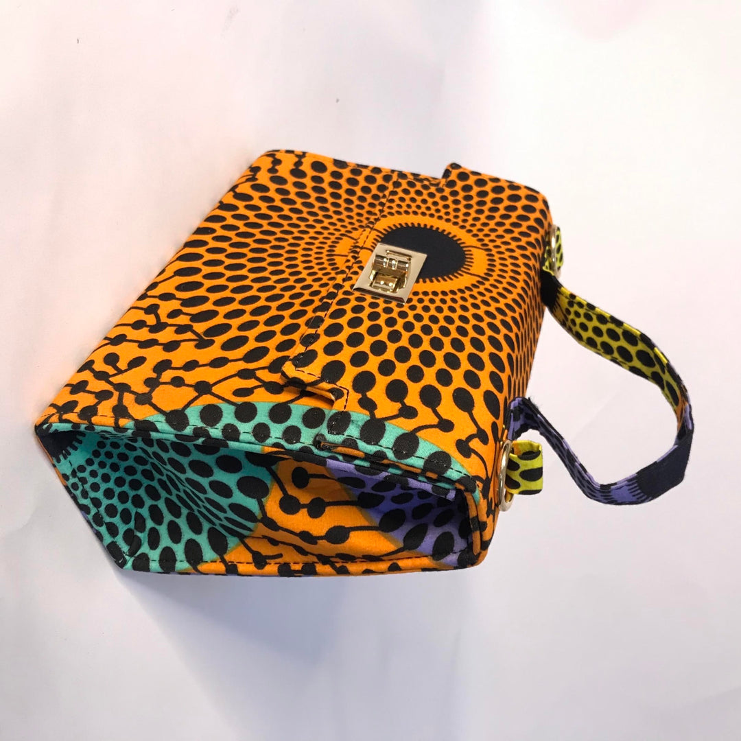 African print handmade handbags