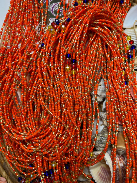 Authentic handmade waist beads.🔥