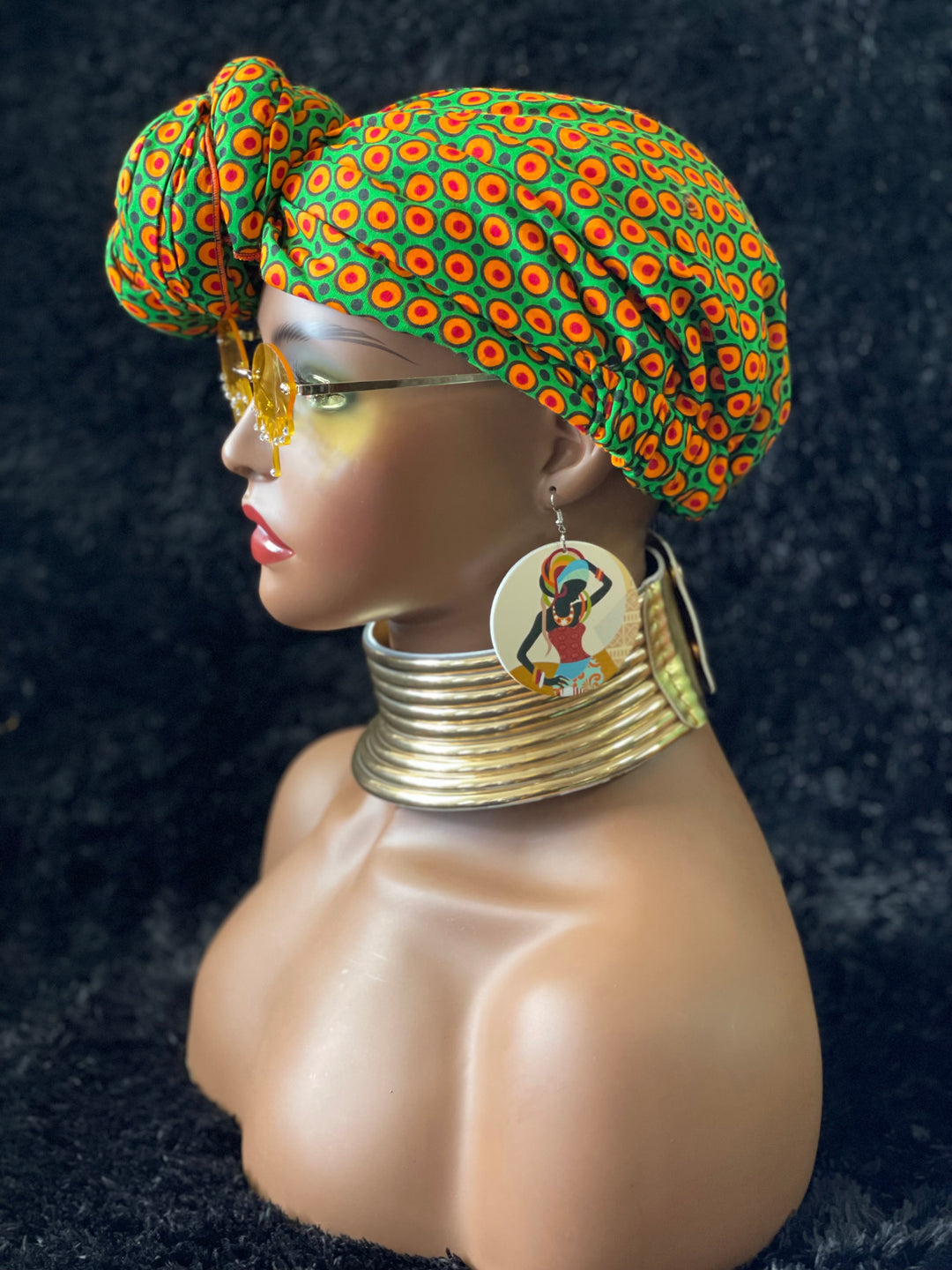 African print pre-tied headwrap/turban🔥🔥