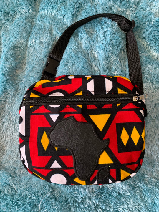 Authentic African Print waist bag - K.D.Kollections Store