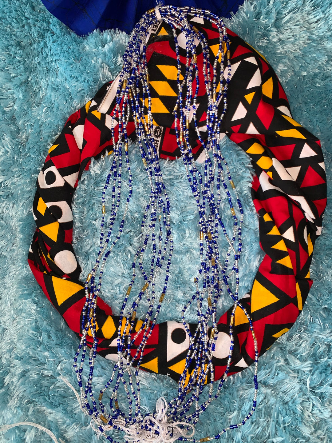 Beautiful West African Multicolored waist beads. Pls read description. - K.D.Kollections Store