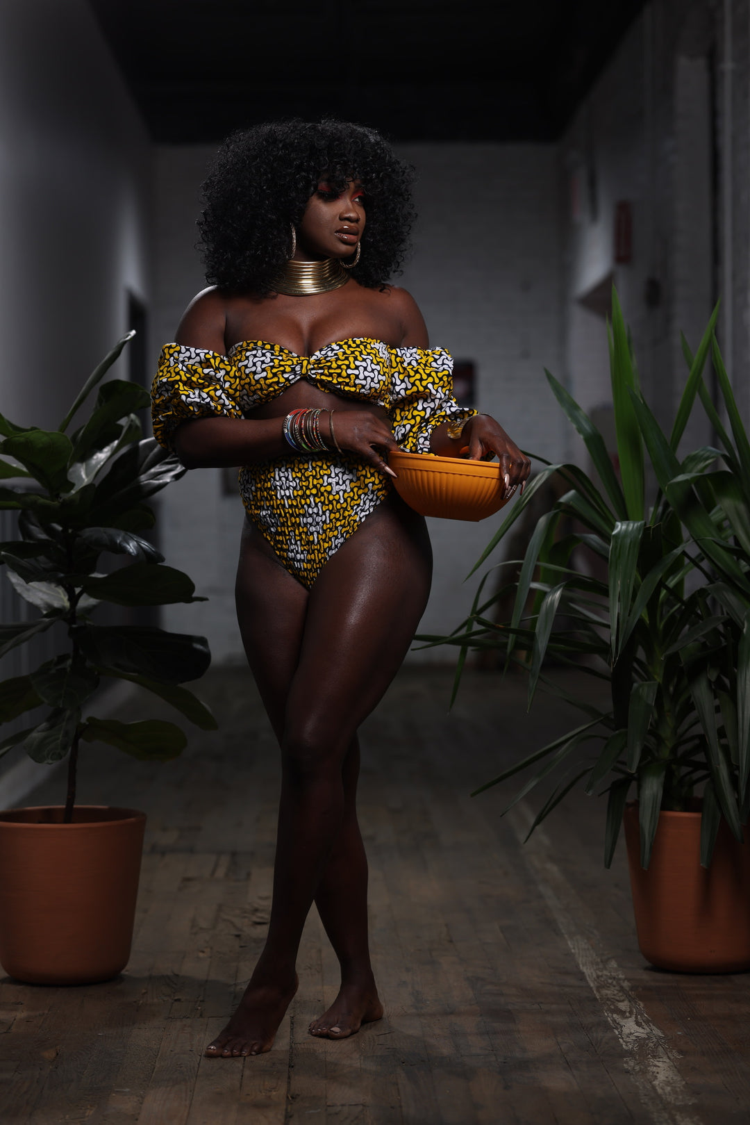 African print Swimwear/Bikini