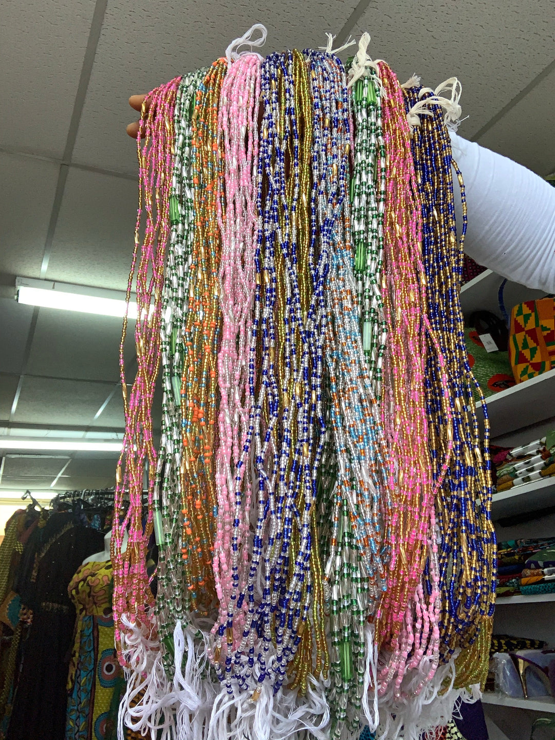 Beautiful West African Multicolored waist beads. Pls read description. - K.D.Kollections Store