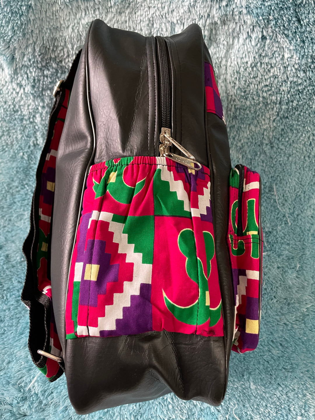 Large African print backpack🔥