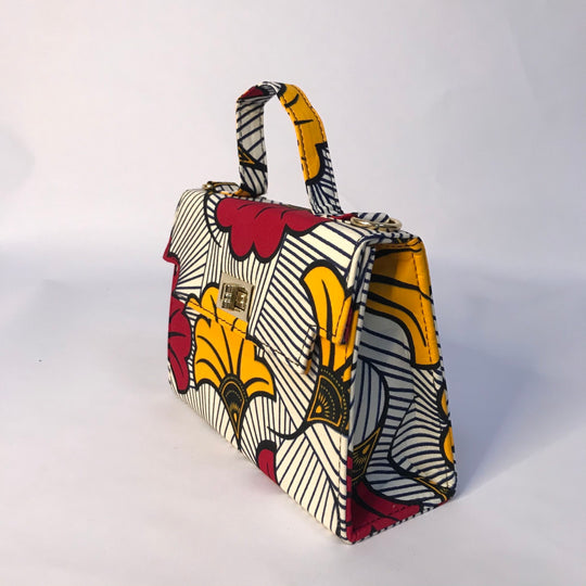 African print handmade handbags