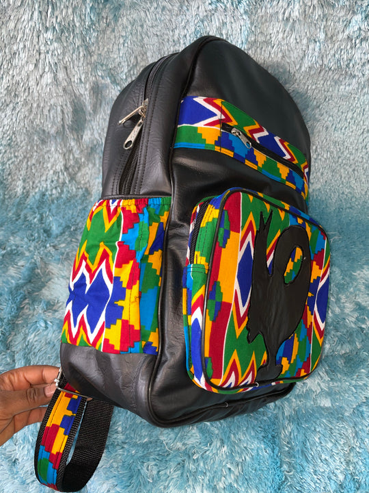 Large African print backpackers🔥