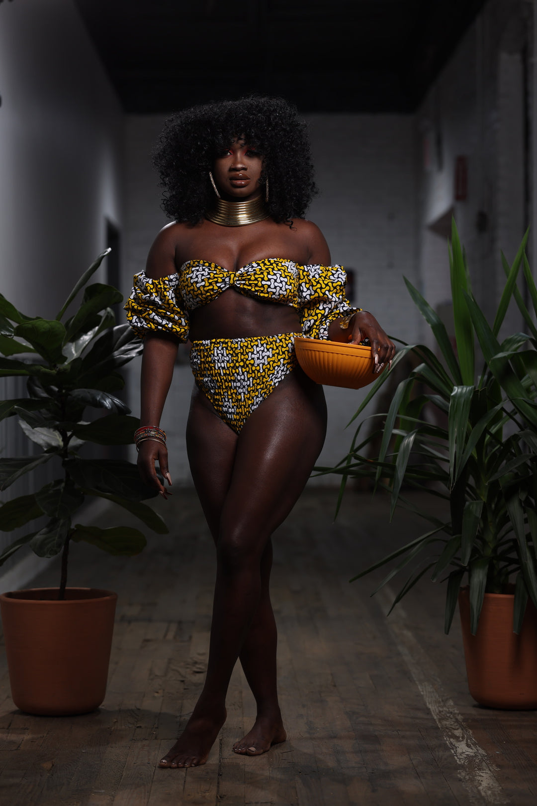 African print Swimwear/Bikini