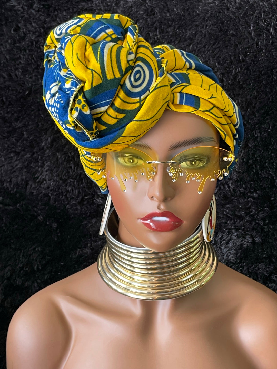 African print pre-tied headwrap/turban🔥🔥