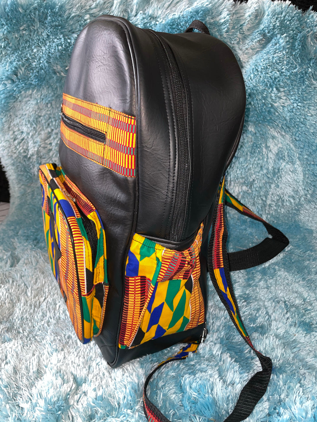 Large African print backpackers🔥