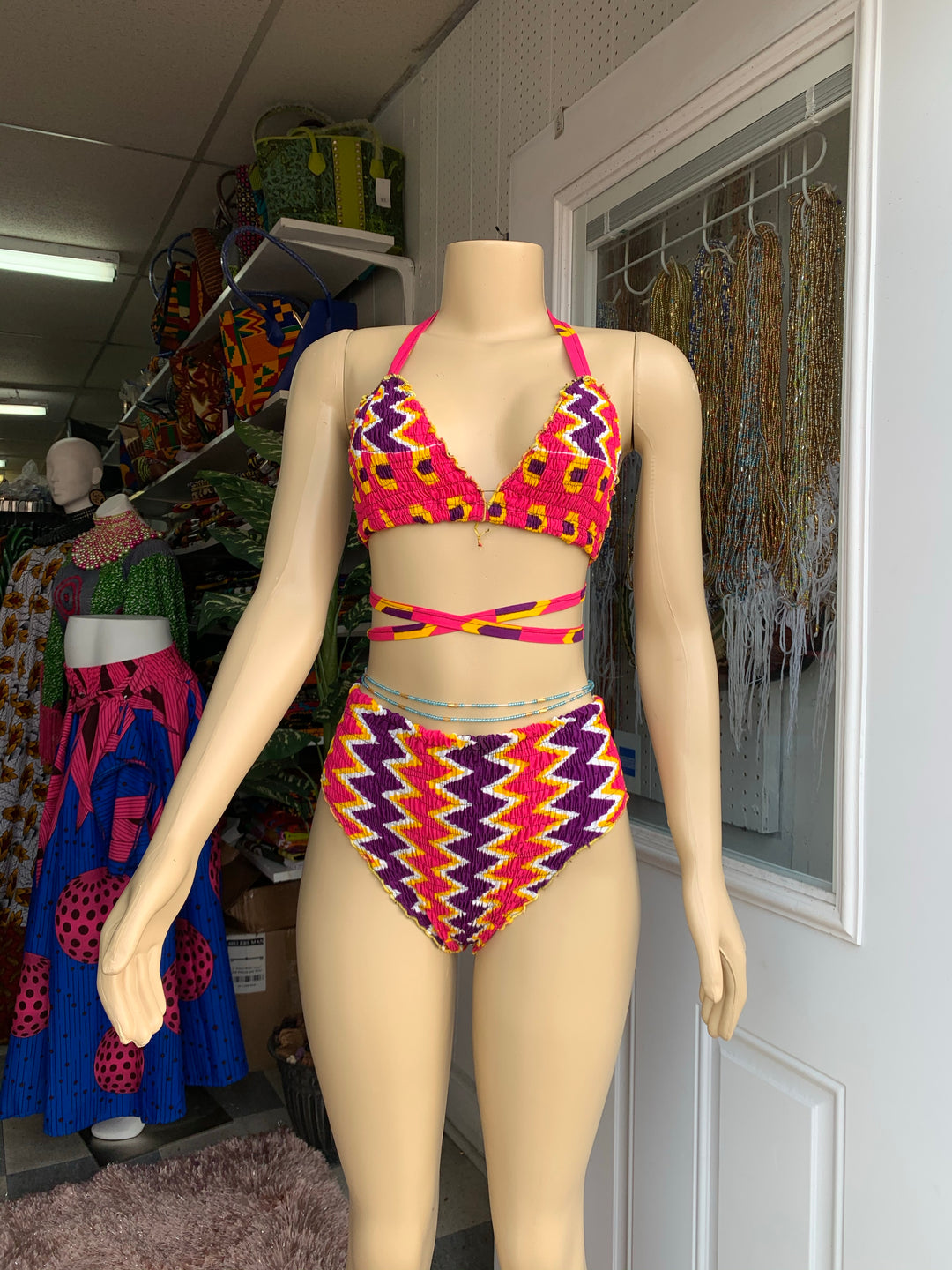 African Print Swimsuit/Bikini - K.D.Kollections Store