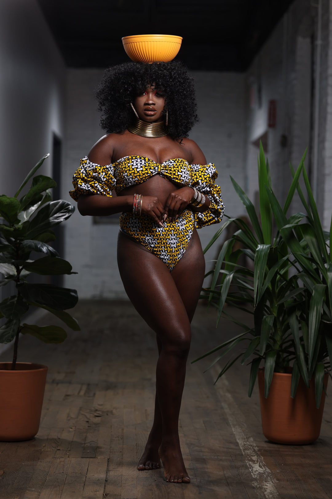 African print Swimwear/Bikini