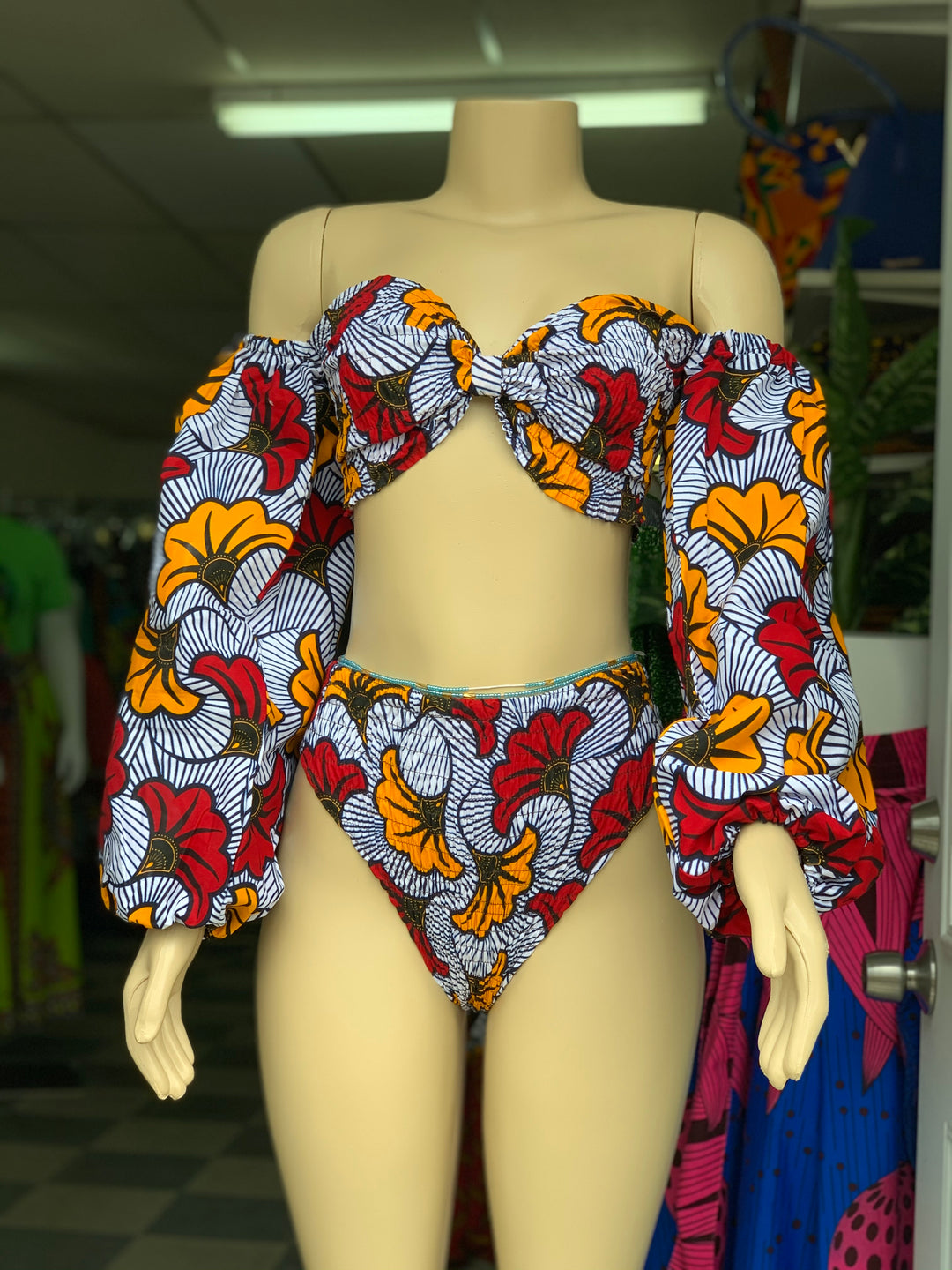 African Print Swimsuit/bikini - K.D.Kollections Store