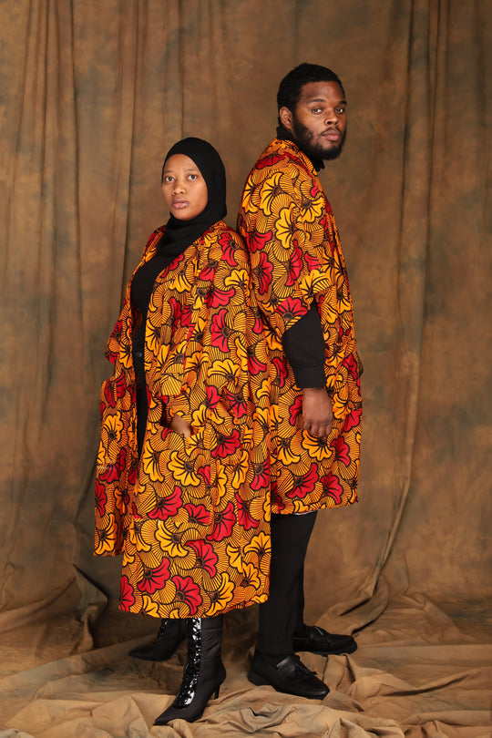 African print unisex oversized kimono💥