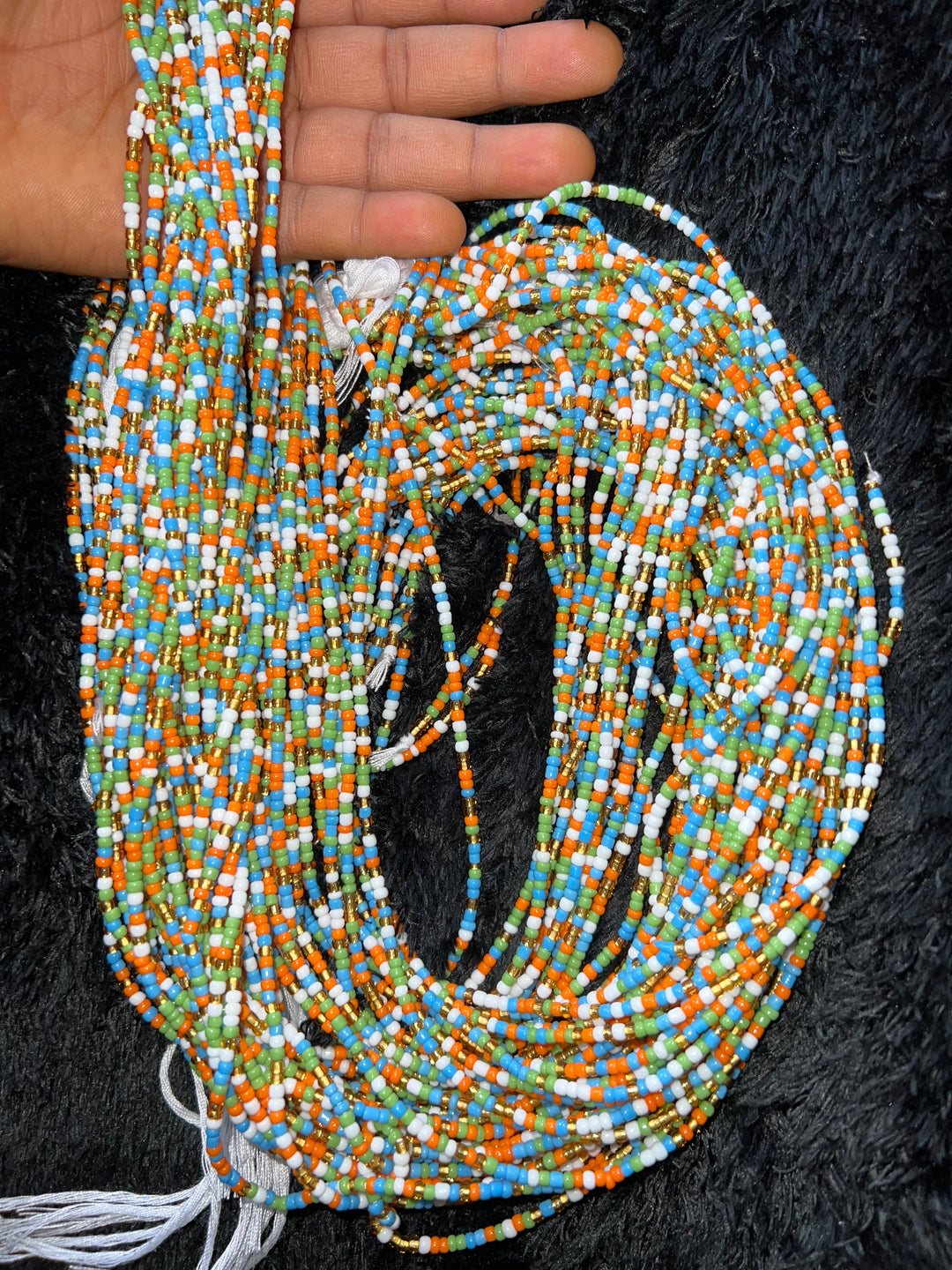 Colorful waist beads🔥