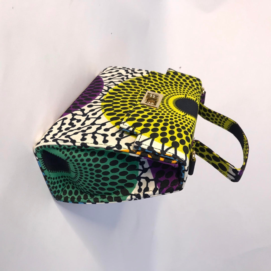 African print handmade handbags