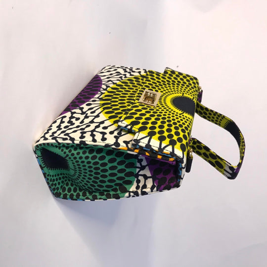 African print handmade handbags