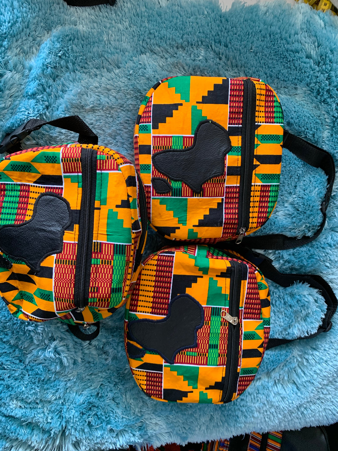 Authentic African Print waist bags - K.D.Kollections Store