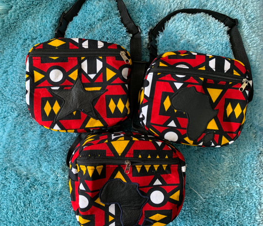 Authentic African Print waist bag - K.D.Kollections Store