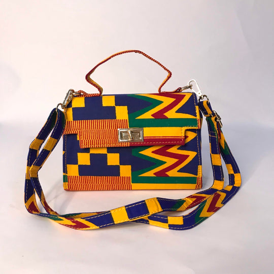 African print handmade handbags