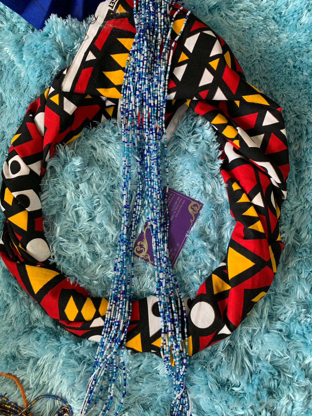 Beautiful West African Multicolored waist beads. Pls read description. - K.D.Kollections Store