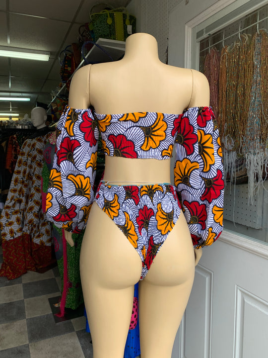 African Print Swimsuit/bikini - K.D.Kollections Store