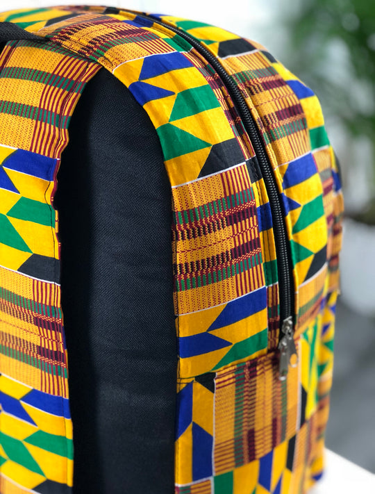 Authentic handmade kente backpack - K.D.Kollections Store